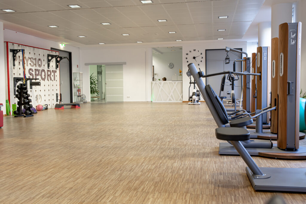 Trainingsfläche bei Physio Sport Plus